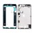 Lcd Frame Middle Chassis For Htc One V T320e G24 Black By - Maxbhi Com