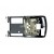 Lcd Frame Middle Chassis For Motorola Razr V3xx Black By - Maxbhi Com