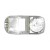 Lcd Frame Middle Chassis For Sony Ericsson S700 White By - Maxbhi Com
