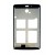 Lcd Frame Middle Chassis For Lg G Pad 7 0 Lte Black By - Maxbhi Com