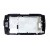 Lcd Frame Middle Chassis For Blackview Bv7000 Silver By - Maxbhi Com