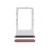 Sim Card Holder Tray For Samsung Galaxy Z Fold 2 Brown - Maxbhi Com