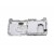 Lcd Frame Middle Chassis For Sony Ericsson P990i Silver By - Maxbhi Com