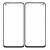 Replacement Front Glass For Realme 7 Black By - Maxbhi Com