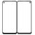 Replacement Front Glass For Realme 7 Pro Black By - Maxbhi Com
