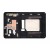 Lcd Frame Middle Chassis For Asus Memo Pad Hd7 8 Gb Black By - Maxbhi Com