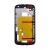 Lcd Frame Middle Chassis For Motorola Moto G 4g 2nd Gen Black By - Maxbhi Com