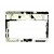 Lcd Frame Middle Chassis For Samsung Smt525 Silver By - Maxbhi Com
