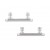 Volume Side Button Outer For Apple Iphone Xs Max Silver By - Maxbhi Com