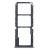 Sim Card Holder Tray For Oppo F17 Black - Maxbhi Com