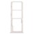 Sim Card Holder Tray For Oppo F17 White - Maxbhi Com