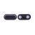 Home Button Outer For Samsung Galaxy A5 A500m Black By - Maxbhi Com