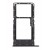 Sim Card Holder Tray For Honor Play 4 Black - Maxbhi Com