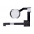 Home Button Complete For Apple Ipad Mini 4 2015 Silver By - Maxbhi Com
