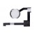 Home Button Complete For Apple Ipad Mini 4 2015 White By - Maxbhi Com