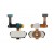 Home Button Complete For Samsung Galaxy Tab S2 9 7 Lte White By - Maxbhi Com