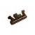 Power Button Outer For Motorola One Zoom Brown By - Maxbhi Com