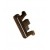 Power Button Outer For Motorola One Zoom Brown By - Maxbhi Com