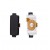 Home Button Outer For Samsung Galaxy C5 Black By - Maxbhi Com