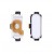 Home Button Outer For Samsung Galaxy C5 White By - Maxbhi Com