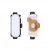 Home Button Outer For Samsung Galaxy C5 White By - Maxbhi Com