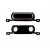 Home Button Outer For Samsung Smt530 Black By - Maxbhi Com