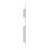Power Button Outer For Samsung Galaxy Tab 3 Neo Lite White By - Maxbhi Com