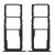 Sim Card Holder Tray For Nokia 2 4 Grey - Maxbhi Com