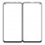 Replacement Front Glass For Oneplus 8t Black By - Maxbhi Com