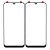 Replacement Front Glass For Samsung Galaxy F41 Black By - Maxbhi Com