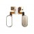 Home Button Complete For Meizu M3 Note M681h White By - Maxbhi Com