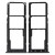 Sim Card Holder Tray For Vivo V20 Se Black - Maxbhi Com