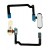 Home Button Complete For Samsung Galaxy S5 Ltea G901f White By - Maxbhi Com
