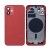 Full Body Housing For Apple Iphone 12 Red - Maxbhi Com