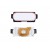 Home Button Outer For Samsung Galaxy C5 Pro Pink By - Maxbhi Com