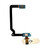 Home Button Complete For Samsung Galaxy S5 Usa Gold By - Maxbhi Com