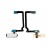 Home Button Complete For Samsung Galaxy S5 Usa White By - Maxbhi Com