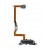 Home Button Complete For Samsung Galaxy Alpha S801 Black By - Maxbhi Com