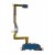 Home Button Complete For Samsung Galaxy Alpha S801 Blue By - Maxbhi Com