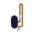 Home Button Complete For Meizu Pro 7 Black By - Maxbhi Com