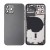 Full Body Housing For Apple Iphone 12 Pro Black - Maxbhi Com