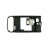 Lcd Frame Middle Chassis For Nokia 5330 Mobile Tv Edition Black By - Maxbhi Com