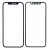 Replacement Front Glass For Apple Iphone 12 Pro Black By - Maxbhi Com