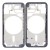 Lcd Frame Middle Chassis For Apple Iphone 12 Mini Black By - Maxbhi Com