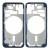 Lcd Frame Middle Chassis For Apple Iphone 12 Mini Blue By - Maxbhi Com