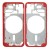 Lcd Frame Middle Chassis For Apple Iphone 12 Mini Red By - Maxbhi Com