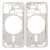 Lcd Frame Middle Chassis For Apple Iphone 12 Mini White By - Maxbhi Com