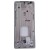 Lcd Frame Middle Chassis For Lg Velvet White By - Maxbhi Com