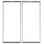 Replacement Front Glass For Lg Wing 5g Black By - Maxbhi Com