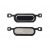 Home Button Outer For Samsung Galaxy Win Pro G3812 Black By - Maxbhi Com